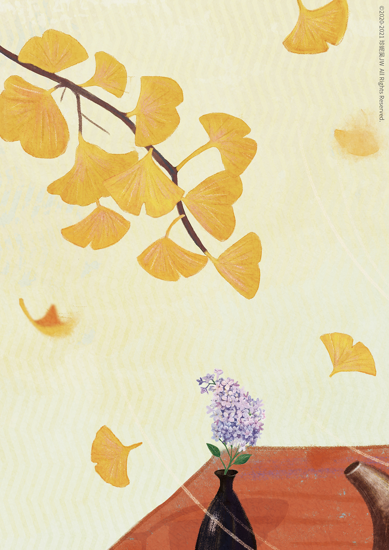 二十四节气插画-立秋