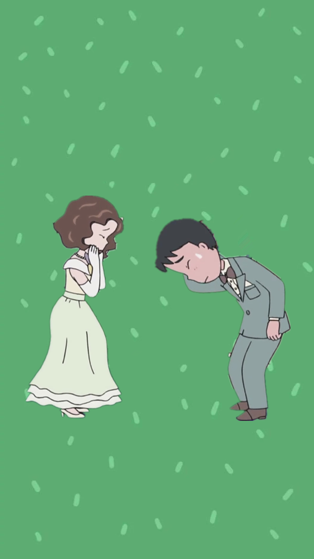 小丸子壁纸 绿色系（图ZMTI4MzU4Nzc2） - 其他 - 站酷设计师Wiwe原创素材 - 站酷ZCOOL