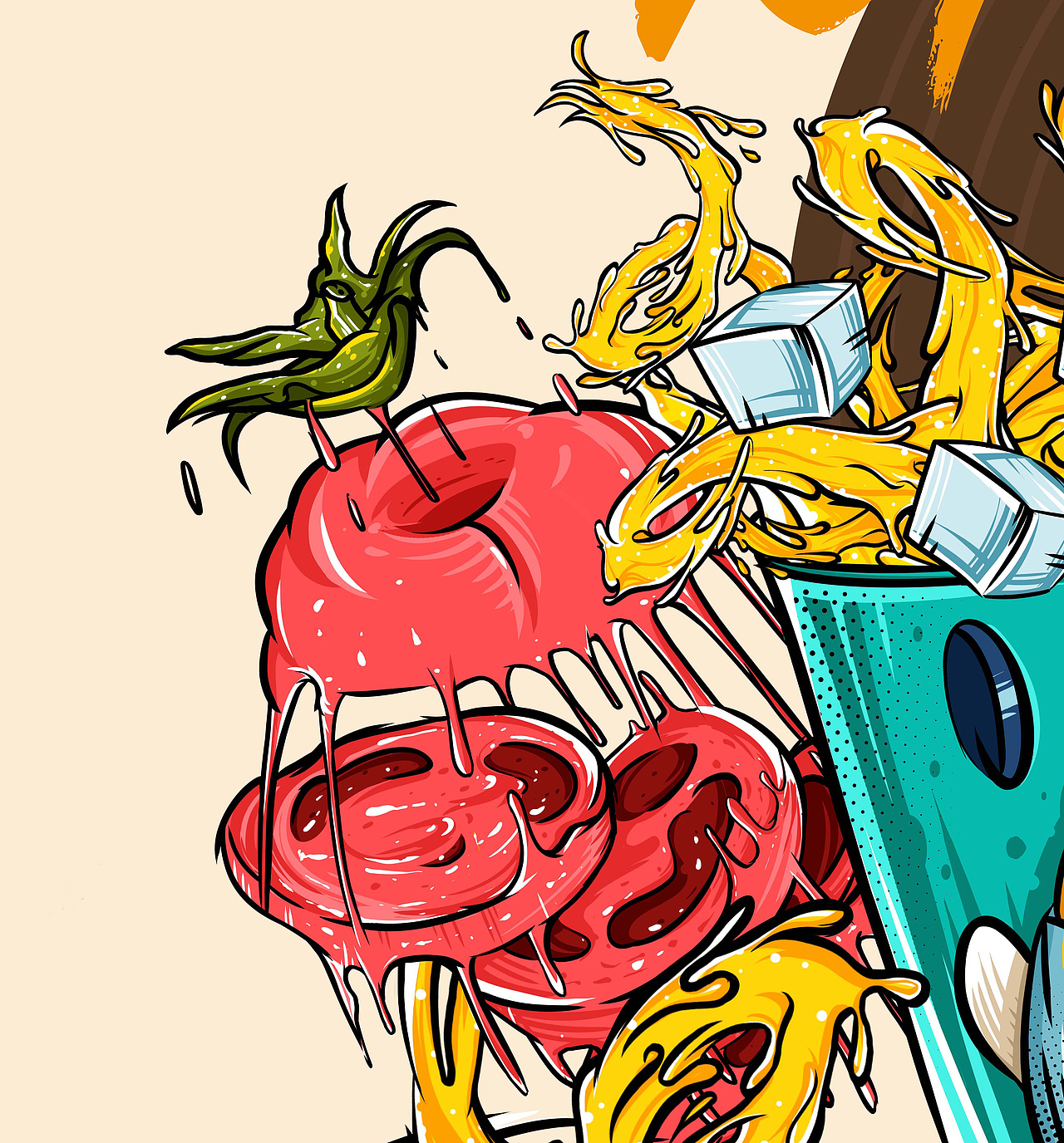 近期个人原创系列MY LIFE（图ZMjcxNTA4Njky） - 商业插画 - 站酷设计师ZH道陵原创素材 - 站酷ZCOOL