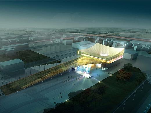  建筑效果图2001---2013 (商业\文体）