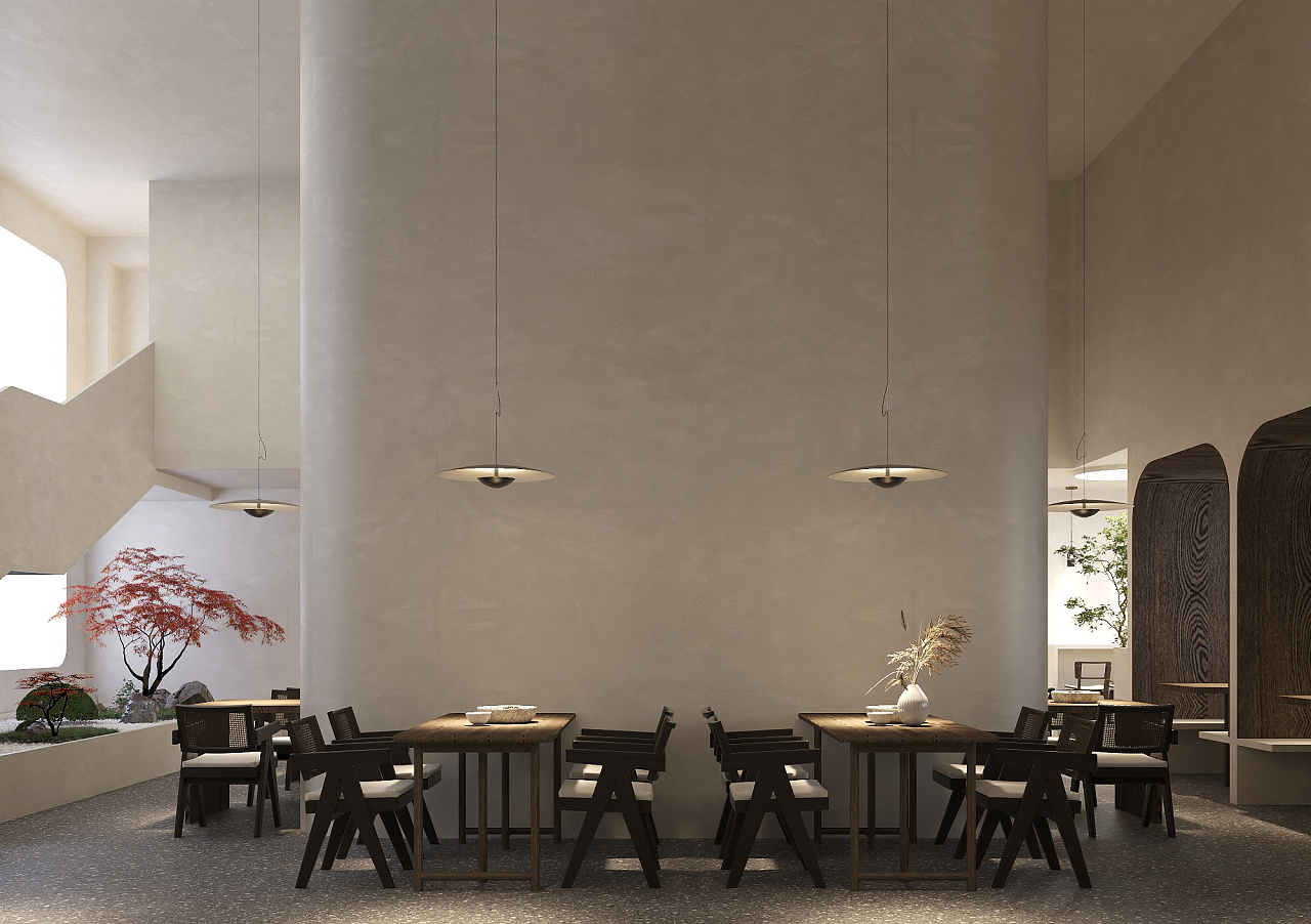 极简侘寂风日式料理高级餐厅