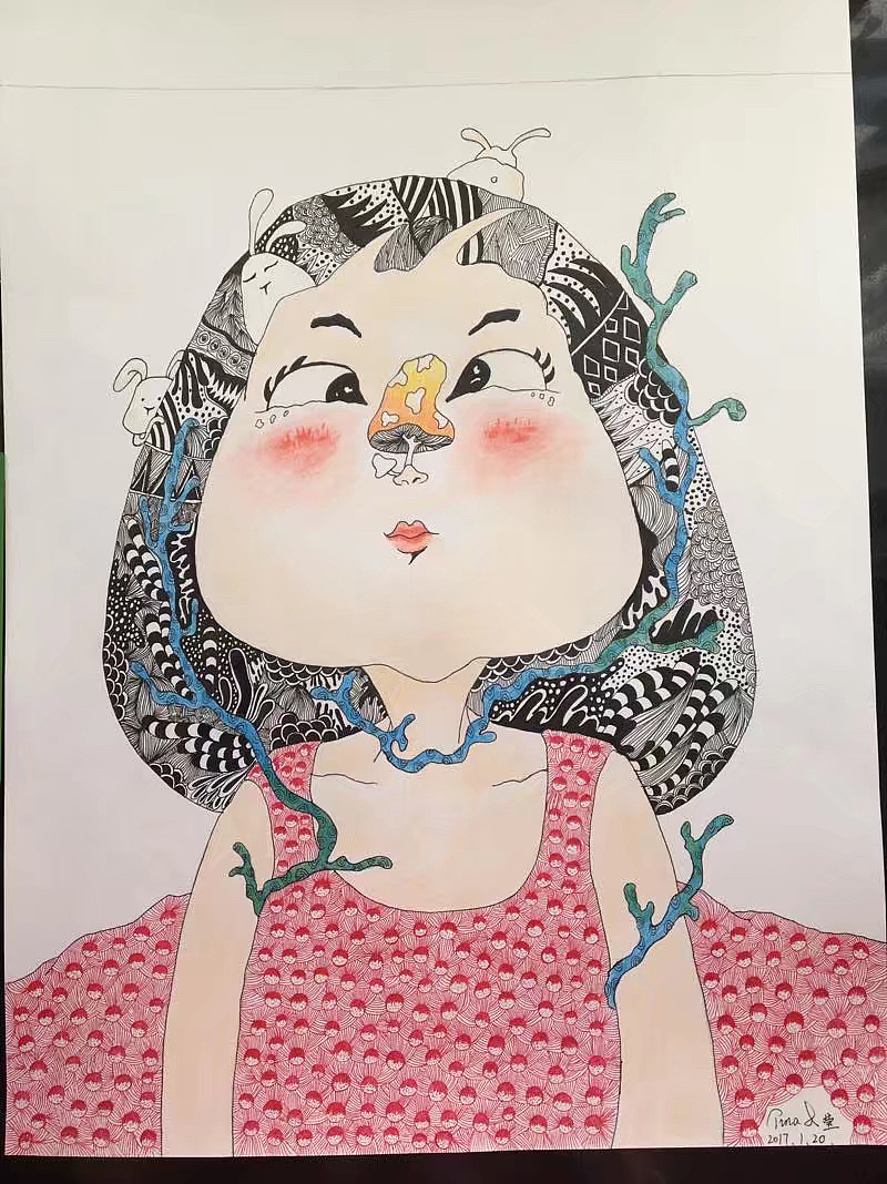装饰的感觉（图ZODk2ODc4ODQ=） - 儿童插画 - 站酷设计师梦紫韵原创素材 - 站酷ZCOOL