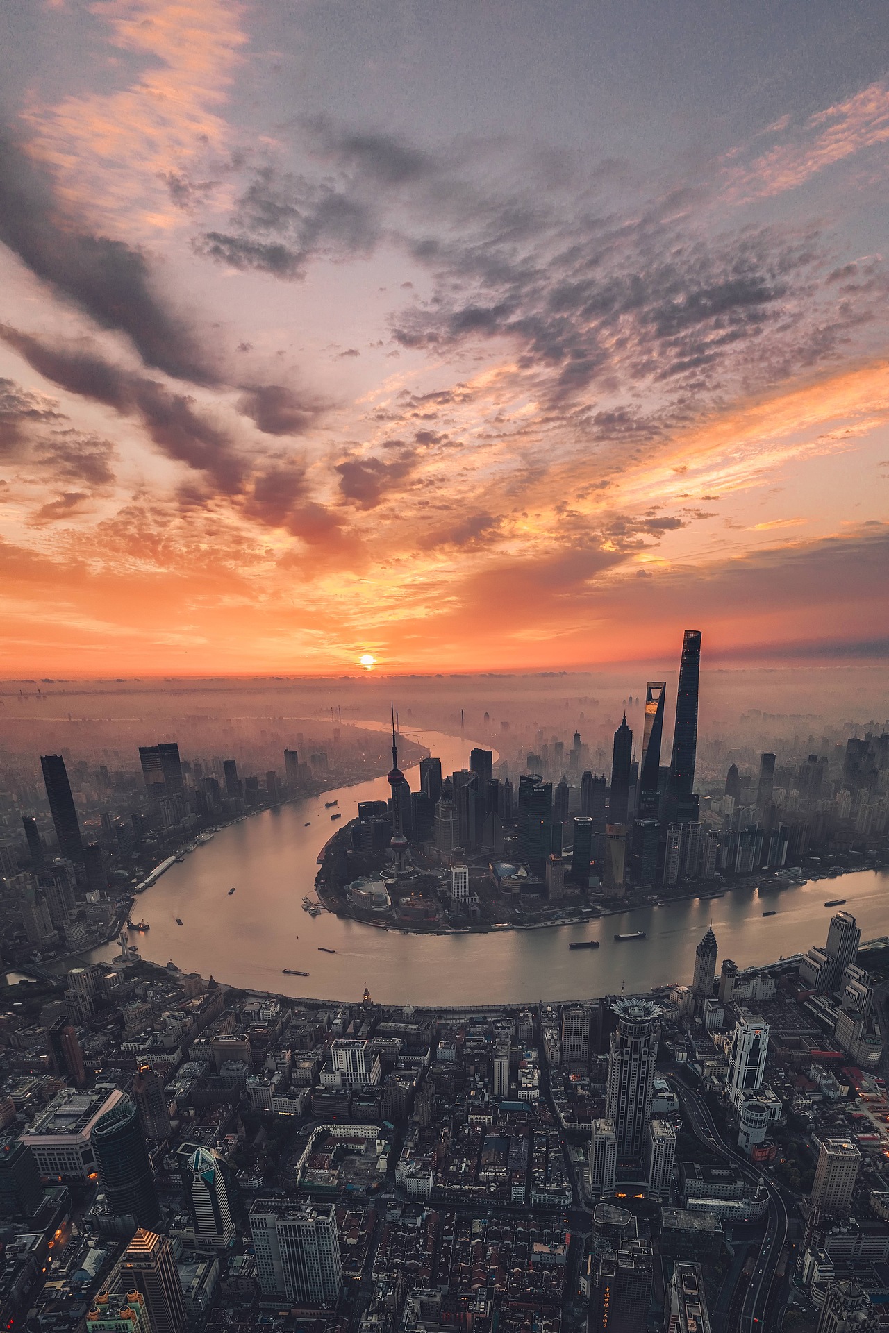 航拍下的上海滩（图ZMjg4ODAwNDAw） - 环境/建筑摄影 - 站酷设计师吴噪音原创素材 - 站酷ZCOOL