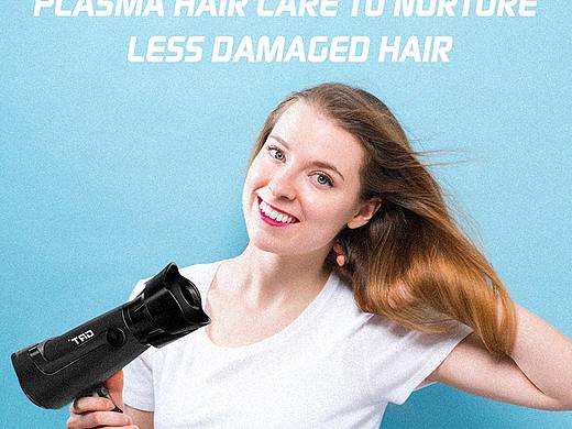 支架吹风机产品图片和A+页面-亚马逊