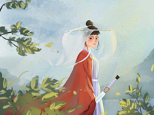 第一期第二周作品 女侠