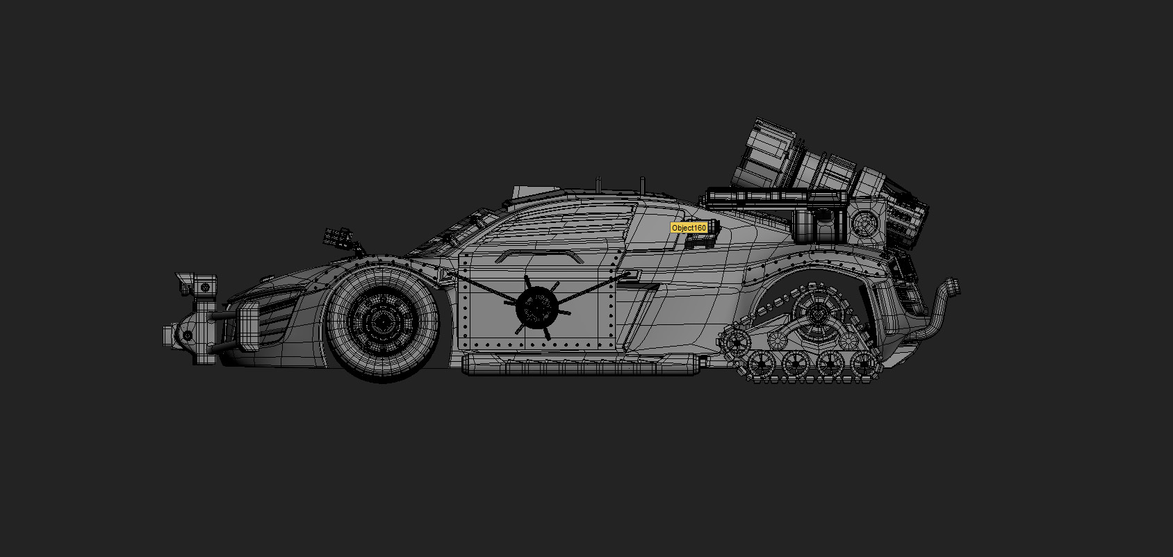 末日战车建模渲染