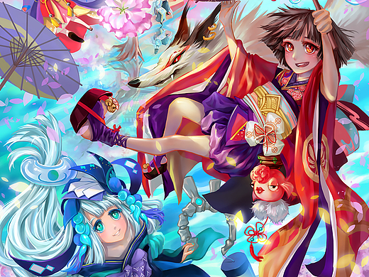 阴阳师同人海报