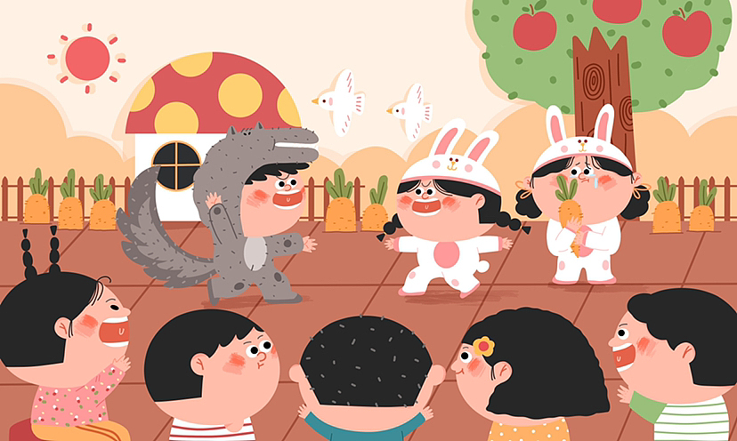 《我爱幼儿园》系列绘本——我想上幼儿园~
