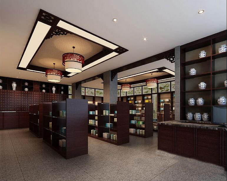 成都药店装修设计 案例欣赏
