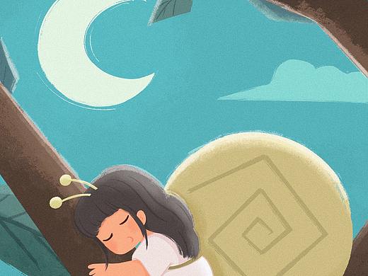 嘘,小蜗牛睡着了