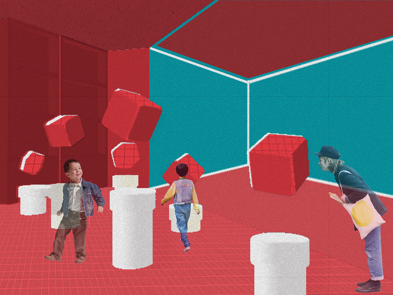 “可玩体验社”（图ZMjQ5OTg2MTc2） - 展陈设计 - 站酷设计师小羊了呀原创素材 - 站酷ZCOOL