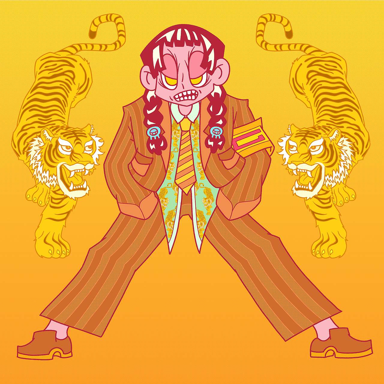 原创插画/groove sucker/律动笨蛋