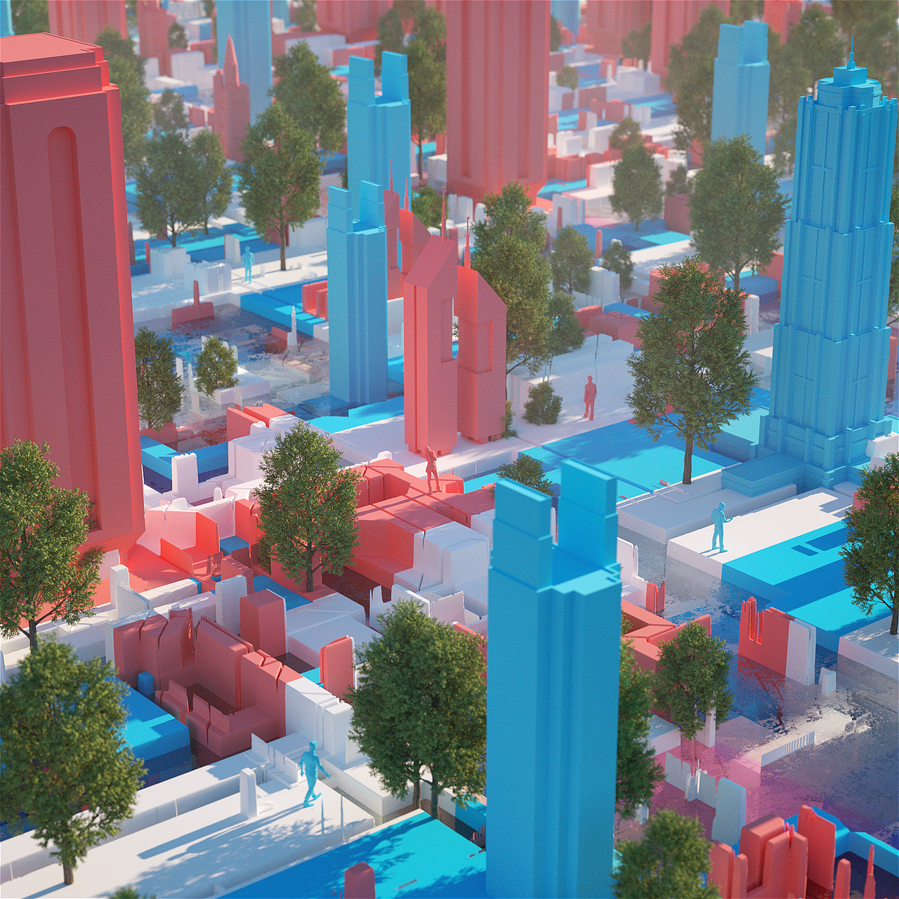 C4D_everydays render-- June 2017