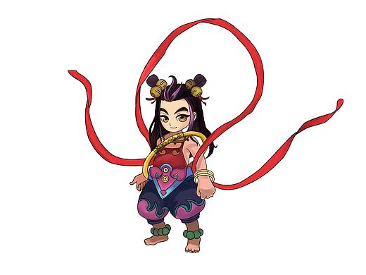 哪吒（个人主页-ZMjQzODczMjA=） - 创作习作 - 站酷设计师没事儿拔拔腿毛啊原创素材 - 站酷ZCOOL