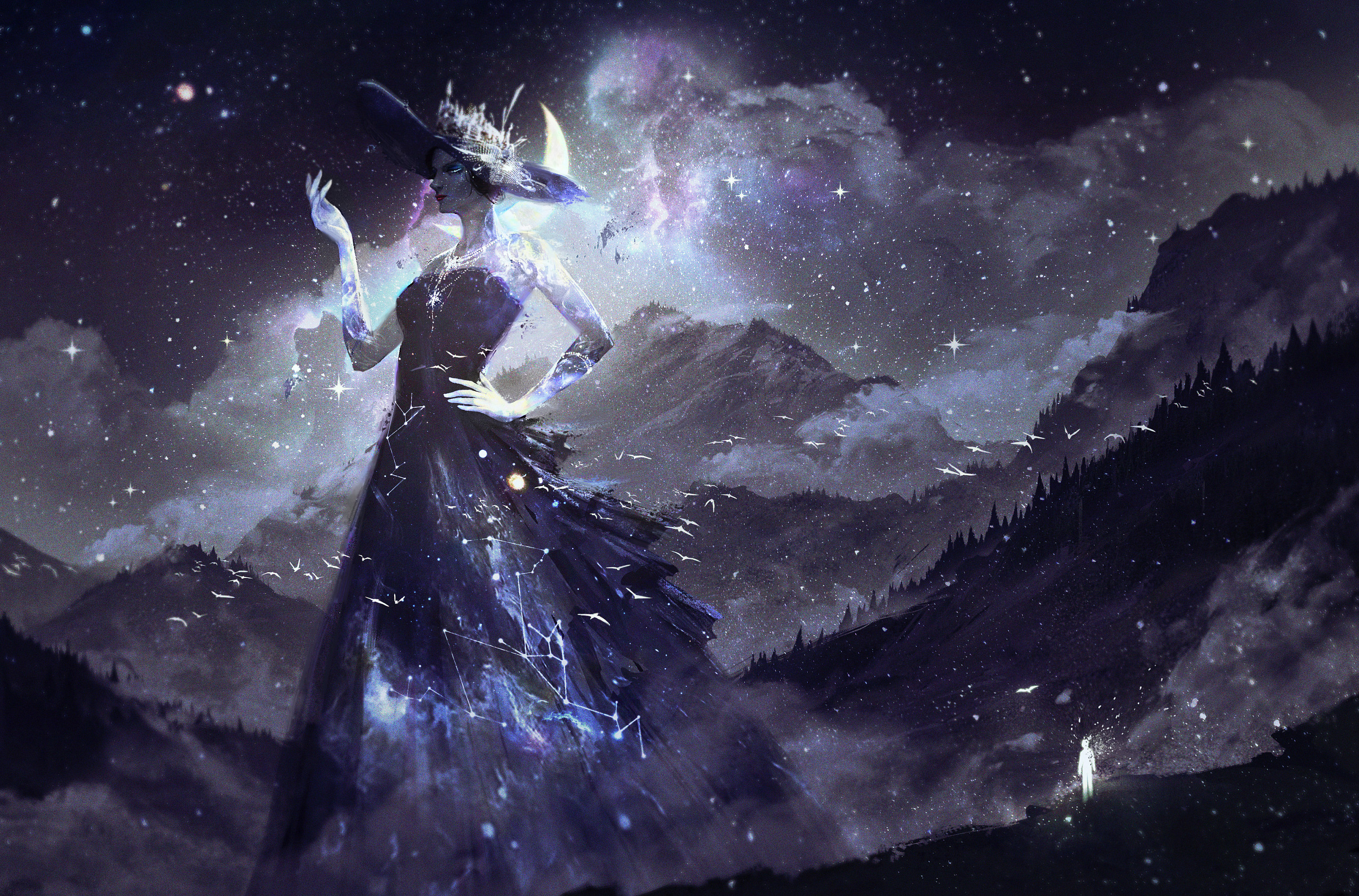 永夜之国系列插画