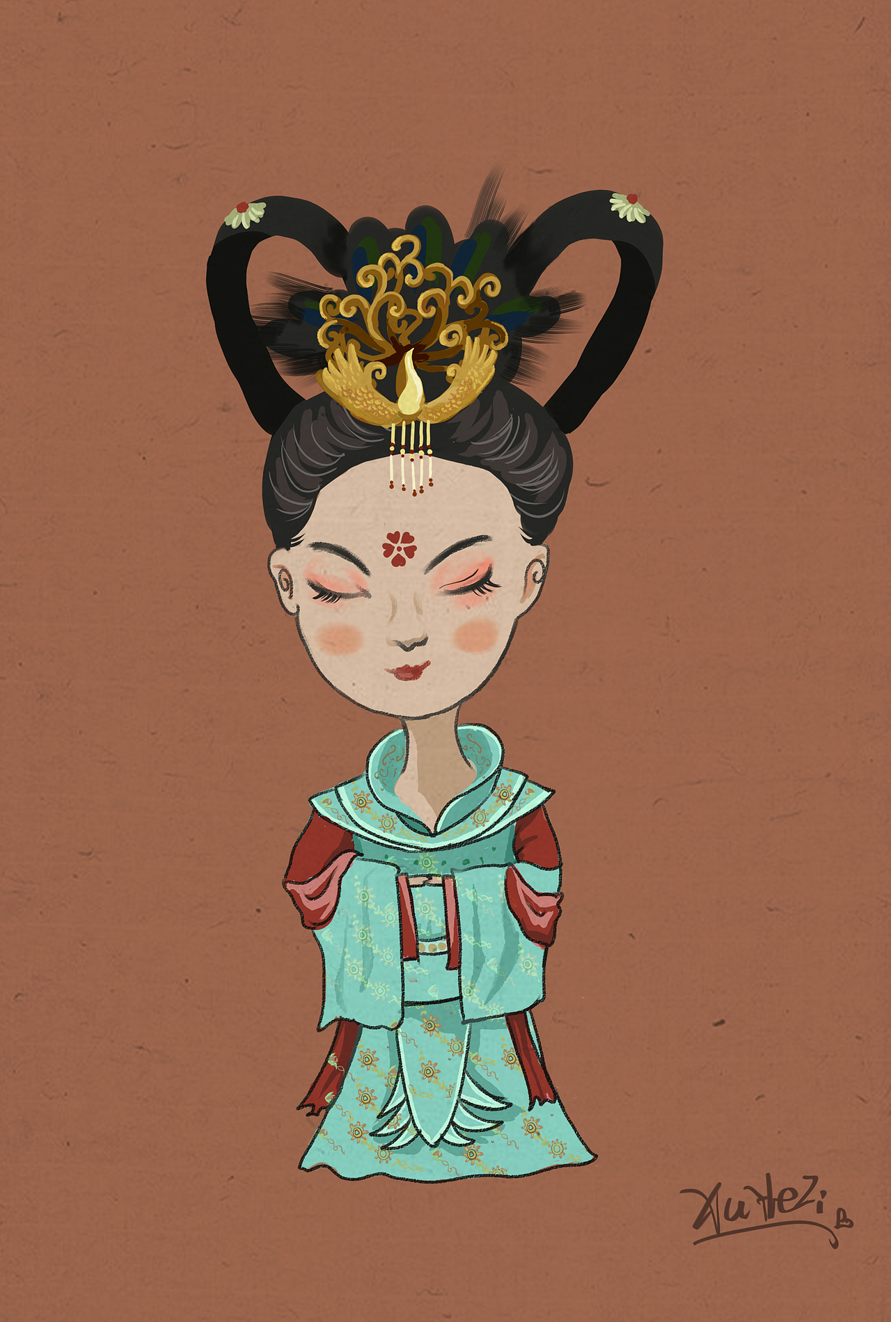 长安十二时辰人物插画