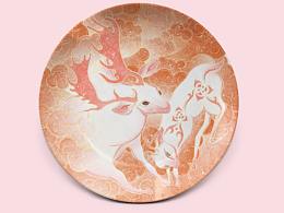 國風插畫習作-鹿