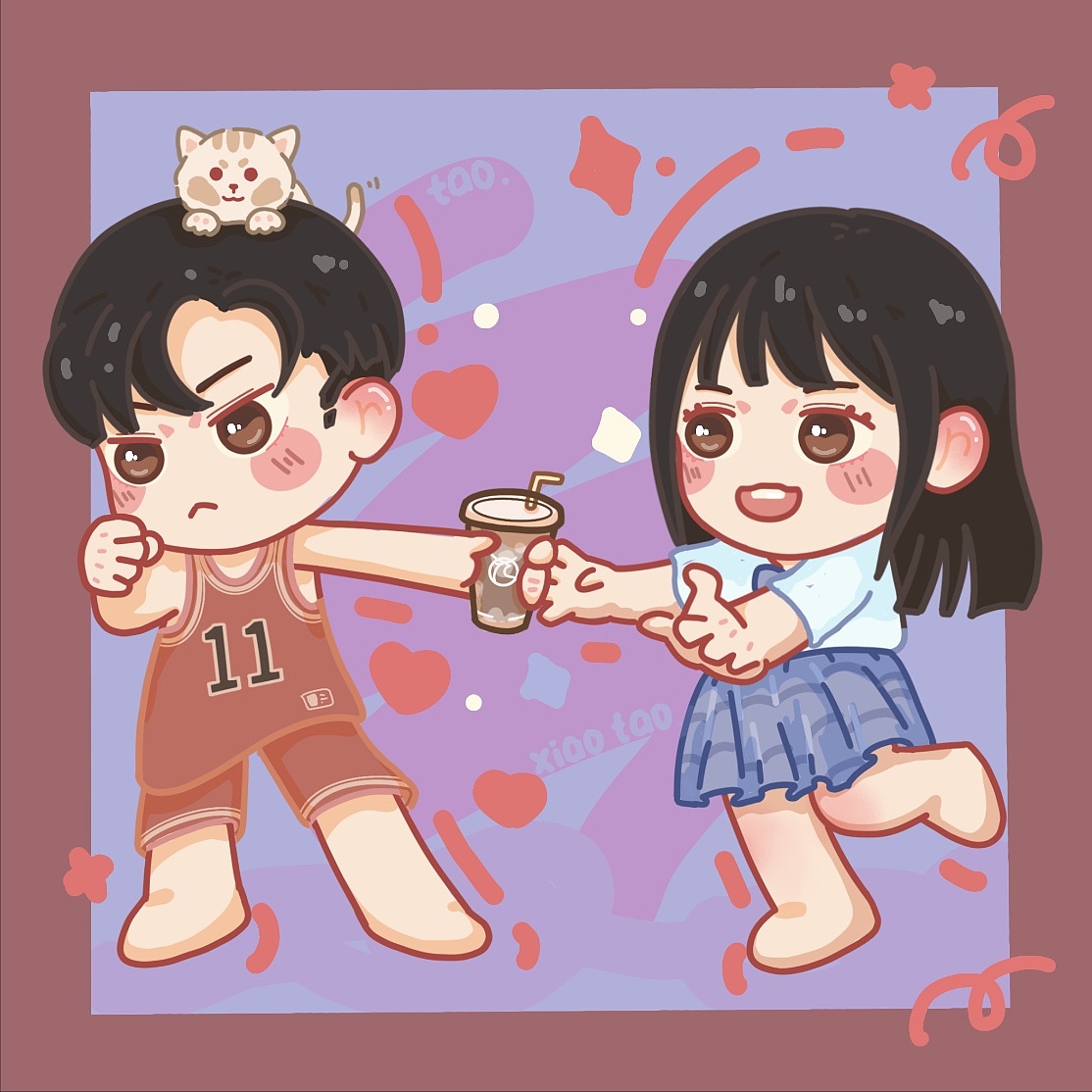 Q版人物（图ZMjY3Njg1NzY4） - 其他动漫 - 站酷设计师我是小桃xiaotao原创素材 - 站酷ZCOOL