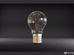 C4D制作燈泡