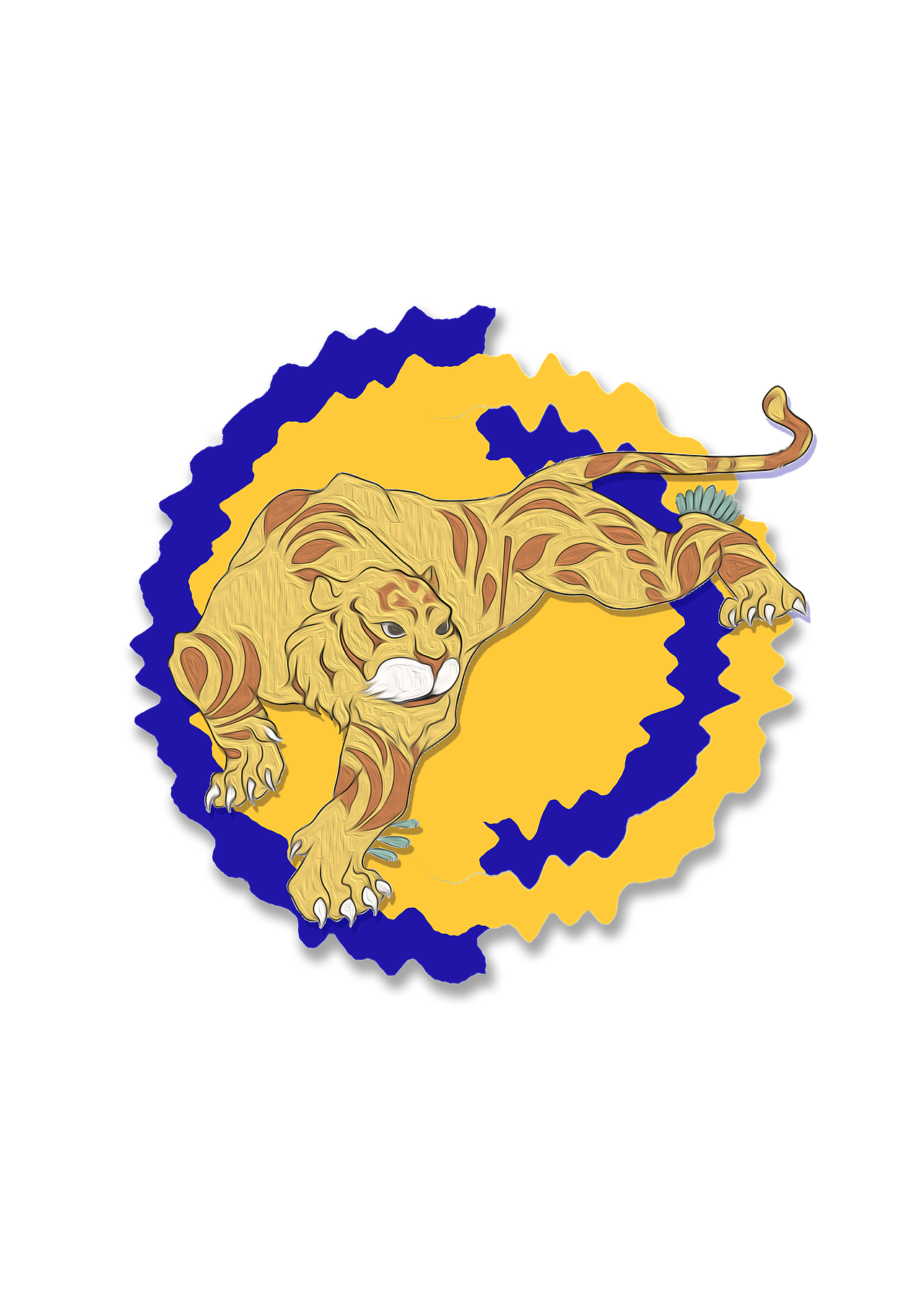 基于羌绣的文创设计——十二生肖（图ZMjY3NDQ3OTIw） - 图案 - 站酷设计师weewoo原创素材 - 站酷ZCOOL