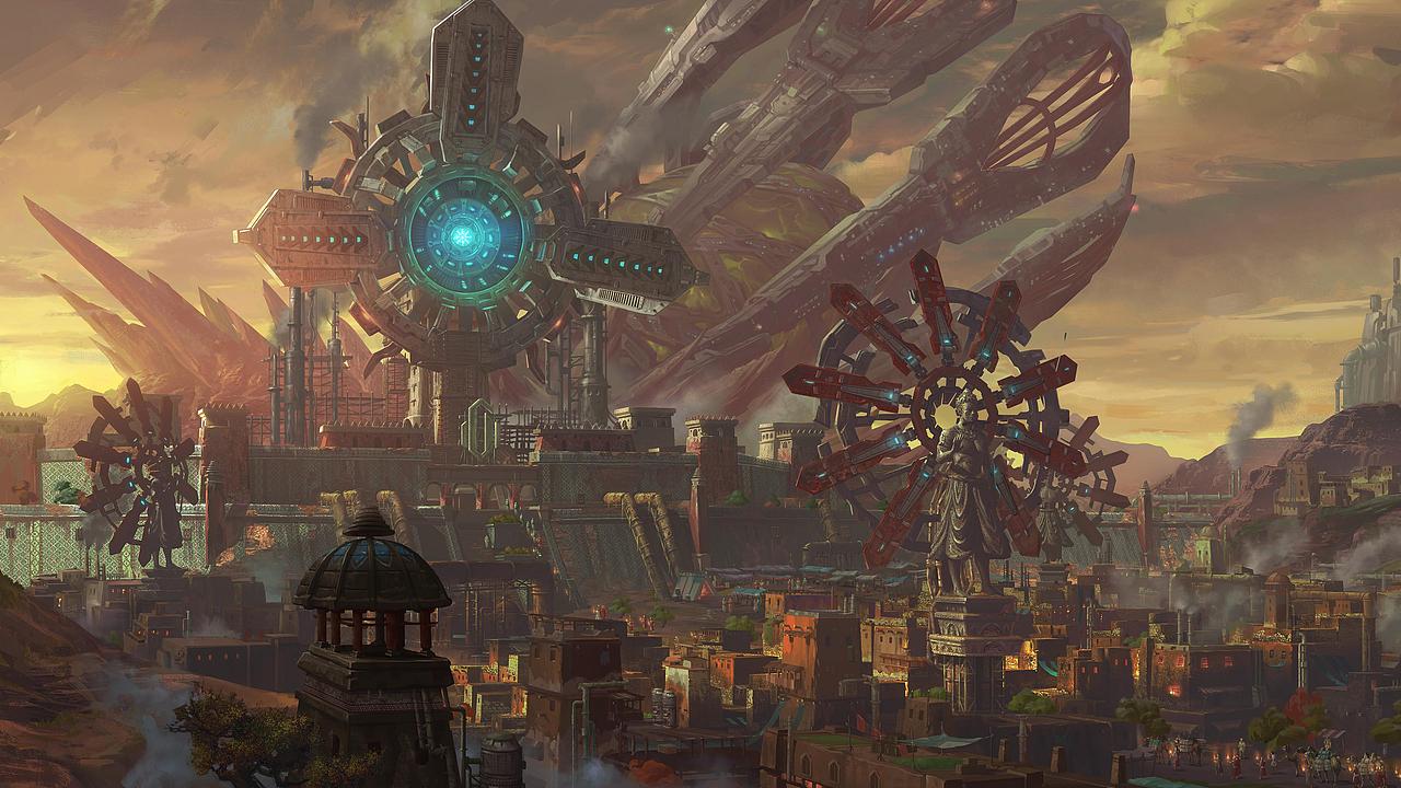 启程前 井号键 场景原画 优秀奖