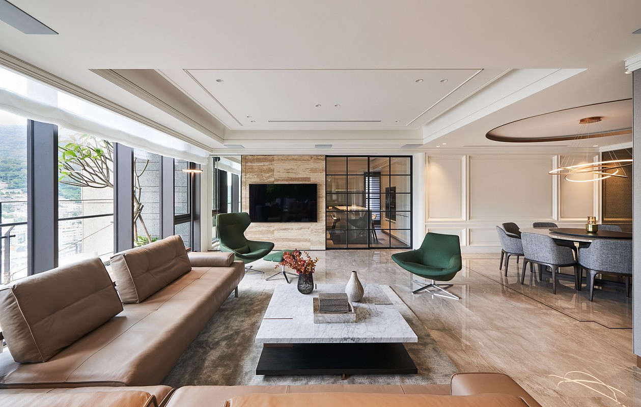 现代风与奢华的简欧碰撞