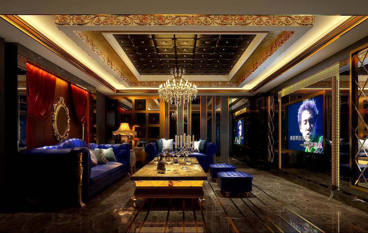 KTV、酒吧娛樂空間設計（圖ZMTg3Nzg1NDQ4） - 家裝設計 - 站酷設計師悟界空間設計原創(chuàng)素材 - 站酷ZCOOL