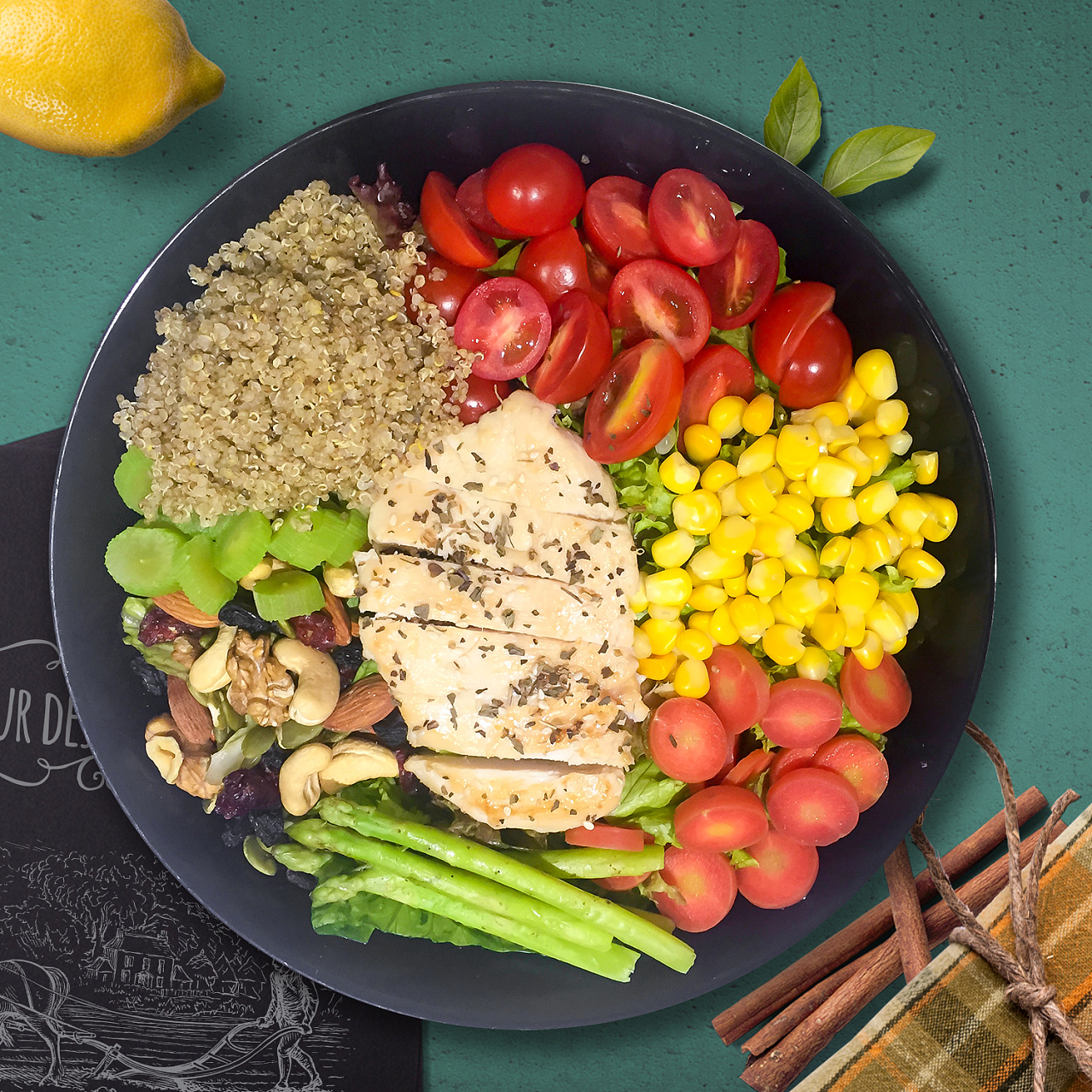 【苦心经营沙拉店】之 菜品图