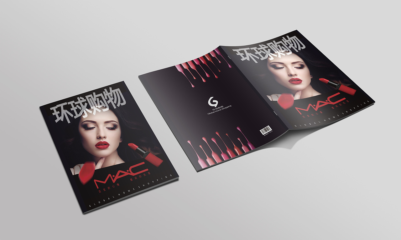 黑红的搭配更与视觉冲击力,希望自己有机会能做出整套的杂志设计