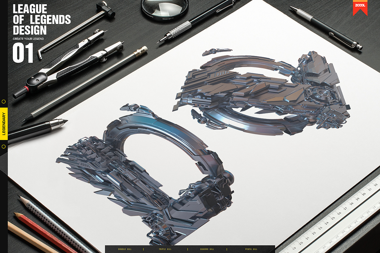 英雄联盟创意平面设计《赤潮》（图ZMTI0NzQ3ODQ4） - 其他平面 - 站酷设计师怪兽电台Monster原创素材 - 站酷ZCOOL