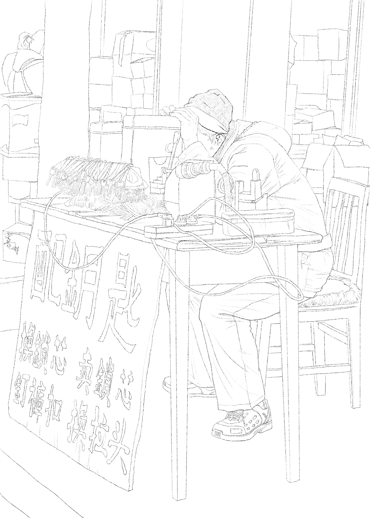 晒太阳的老爷爷画了个晒太阳的老爷爷👴（图ZMzEyMTI3NDI0） - 创作习作 - 站酷设计师晒太阳的老爷爷原创素材 - 站酷ZCOOL