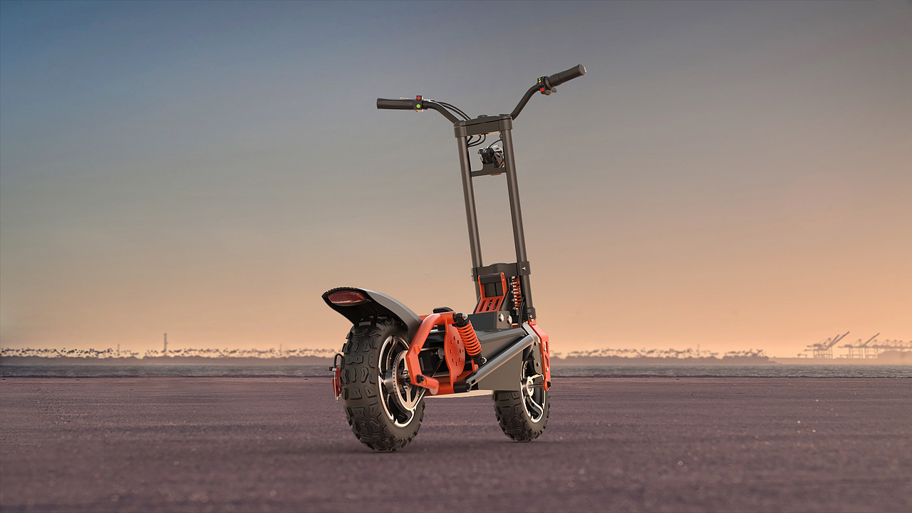 越野滑板车设计