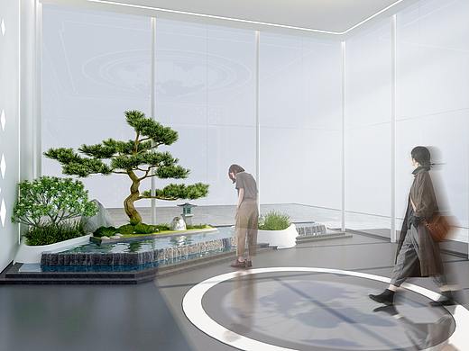 企业小展厅练习