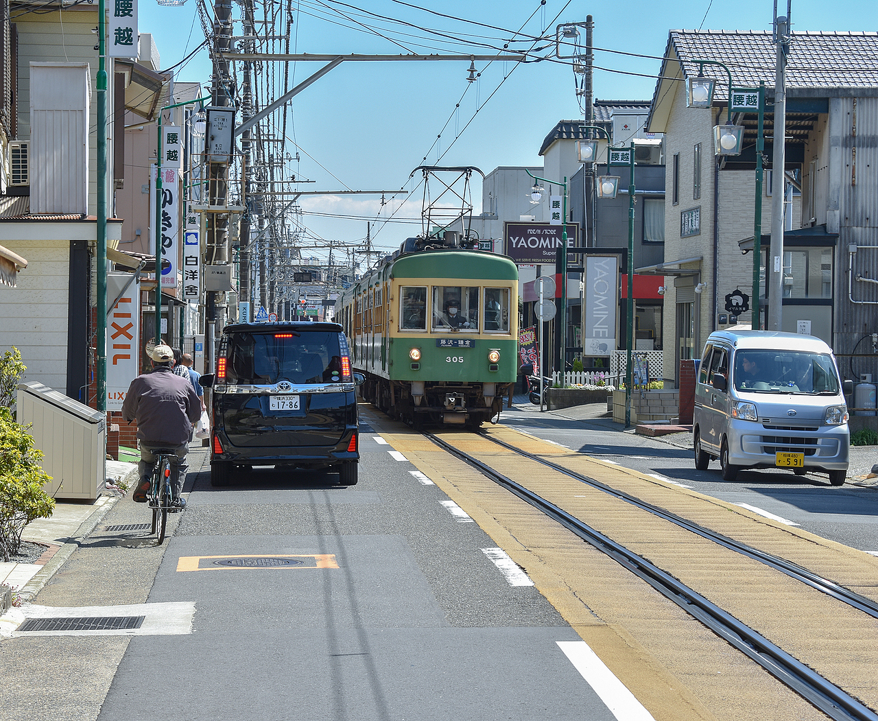 这里的绿皮车也是一个特色