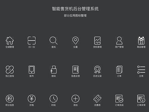 后台管理系统图标