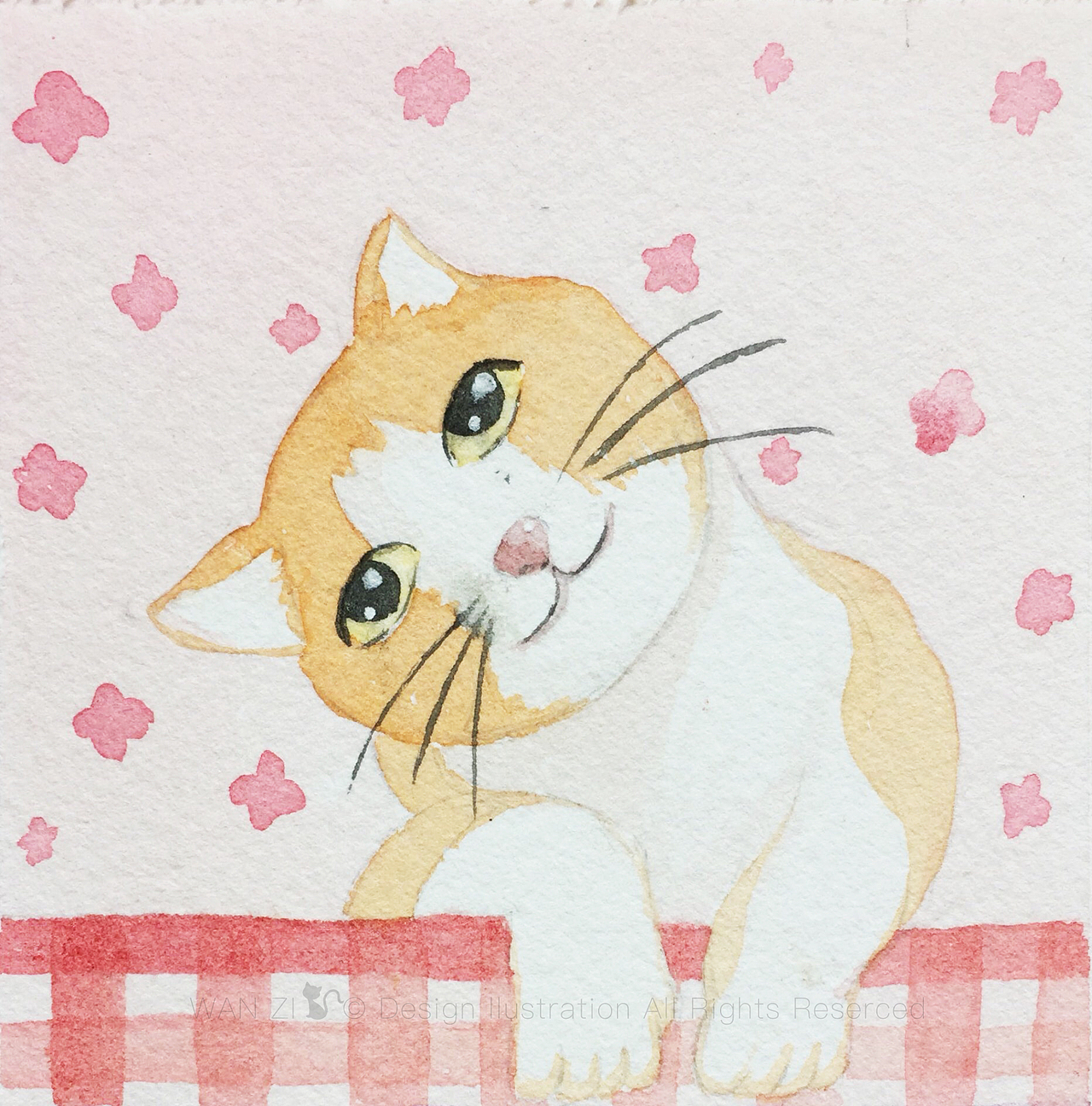 平涂了9只可爱的猫咪 |纯艺术|绘画|爱吃丸子的猫_原创作品-站酷zcool