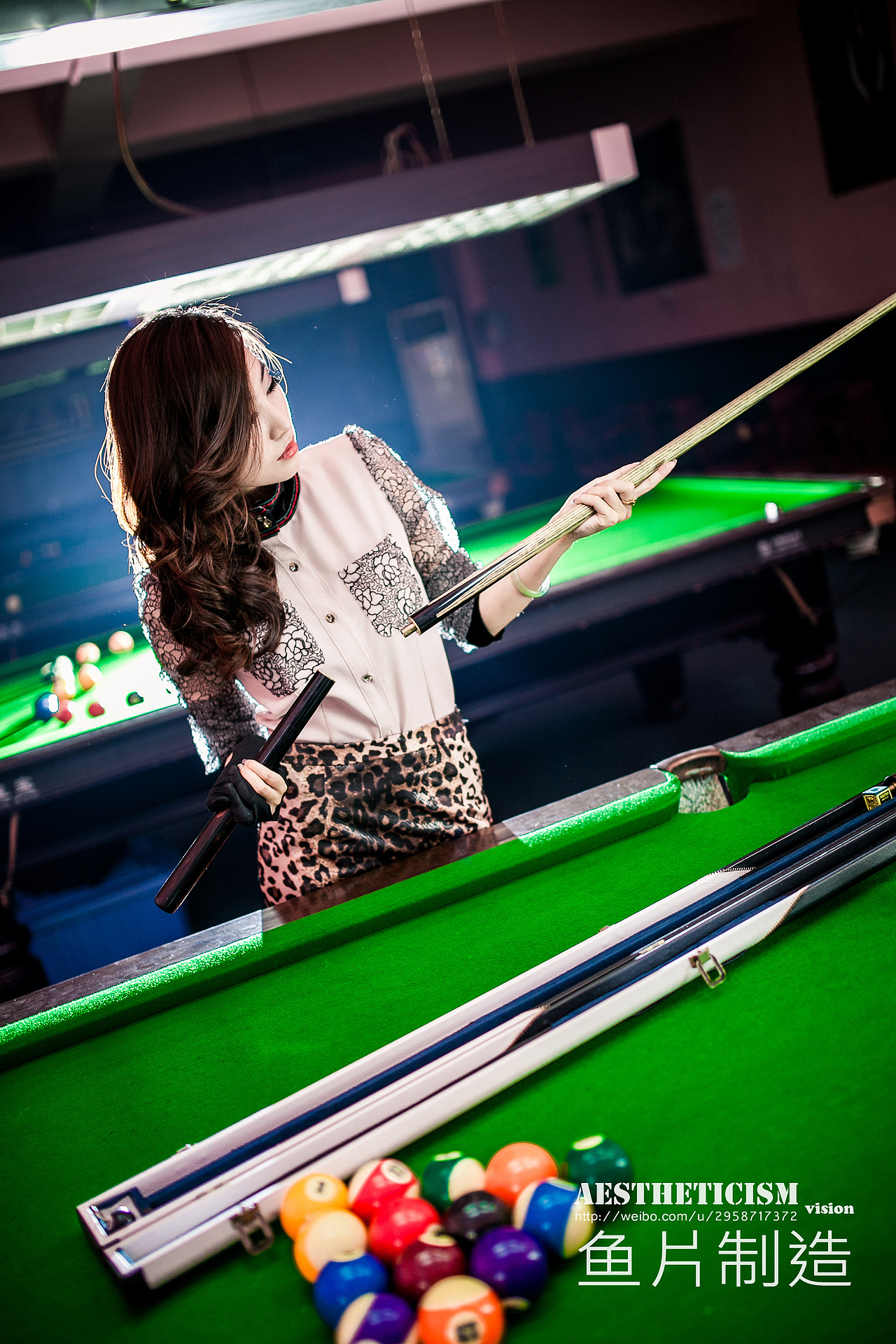 台球女郎