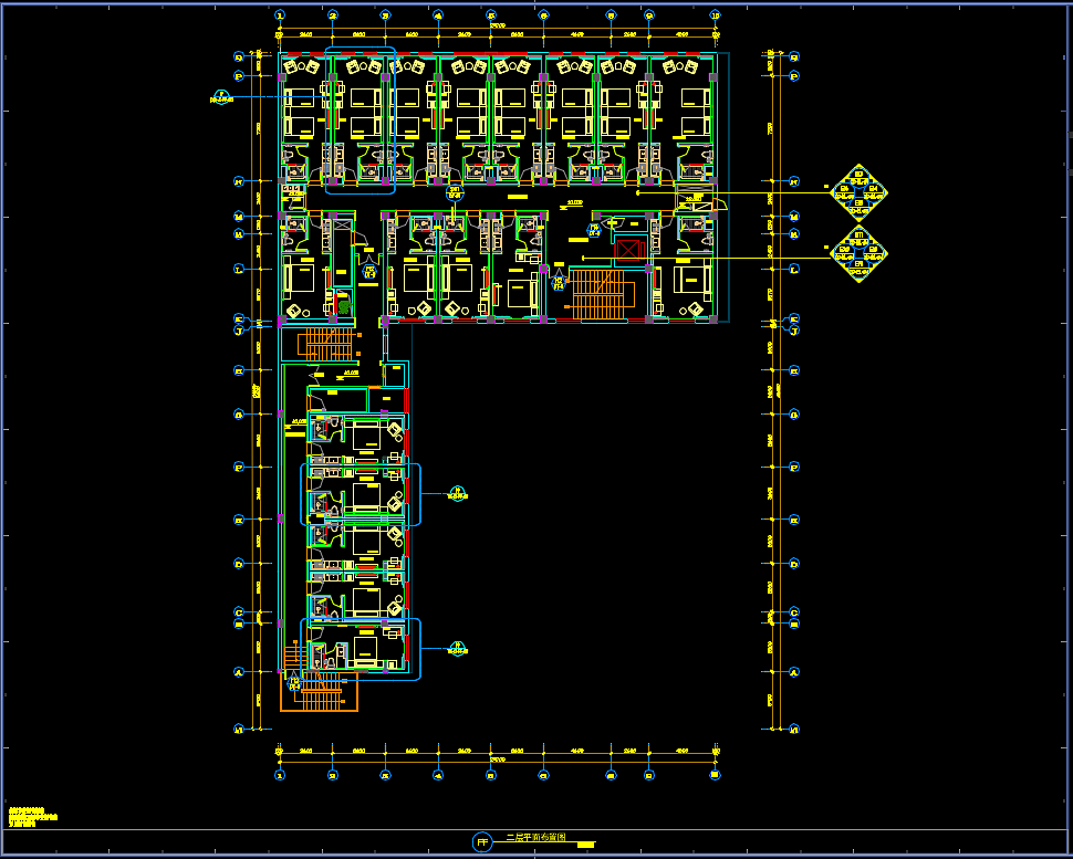 周口某酒店深化设计（图ZMjcyNTcxOTY4） - 酒店餐饮设计 - 站酷设计师图纸美学原创素材 - 站酷ZCOOL