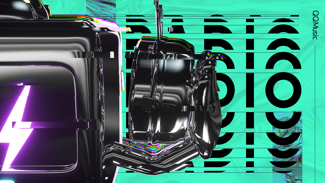 QQ音乐《见面吧电台》第二季（图ZMTc4NzQzNzM2） - 品牌 - 站酷设计师一逃跑的木偶一原创素材 - 站酷ZCOOL