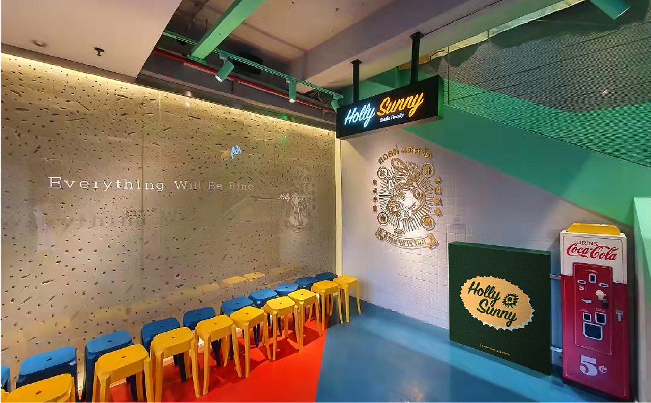 泰食堂·泰式茶餐厅-餐饮品牌策划设计&商业空间