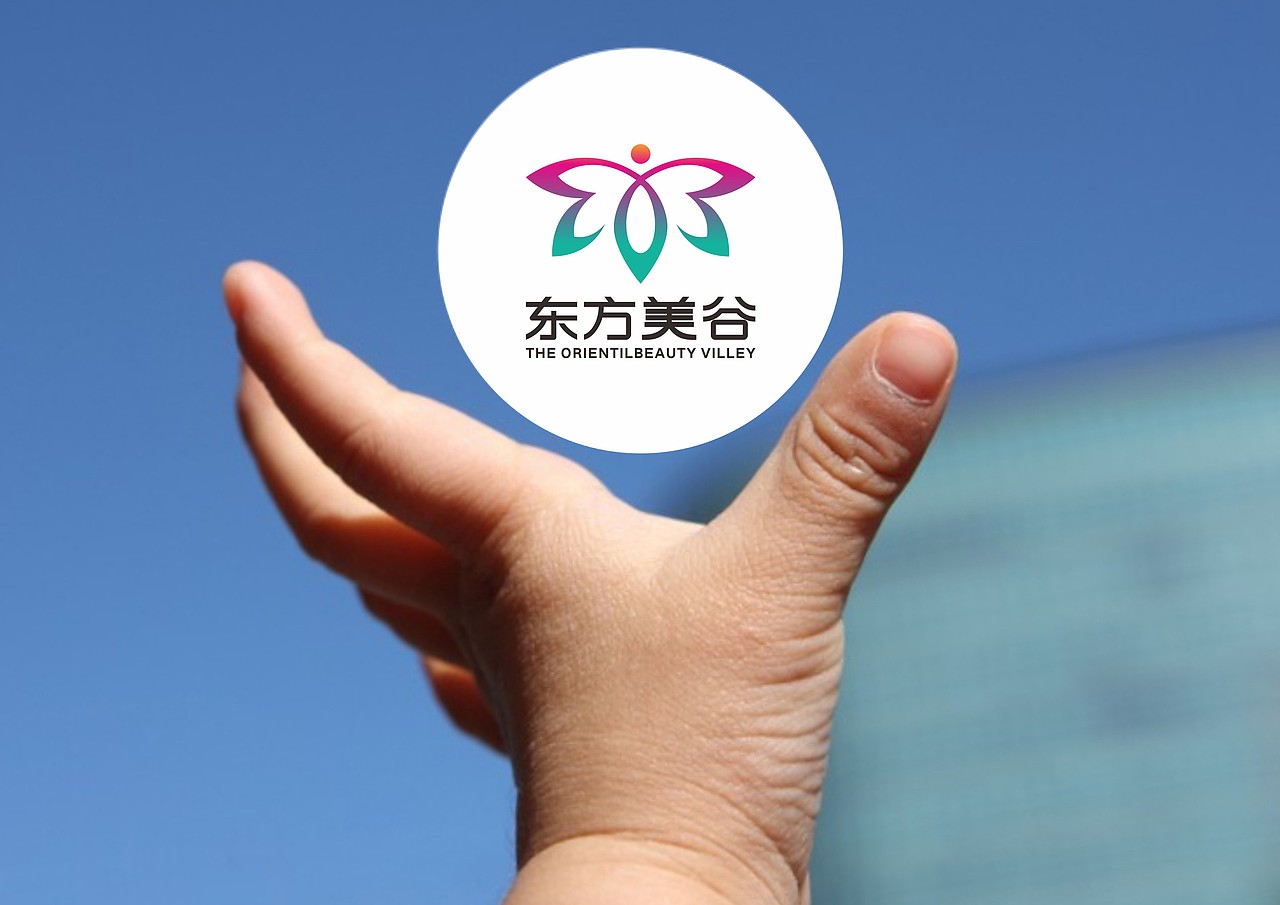 上海"东方美谷"logo设计