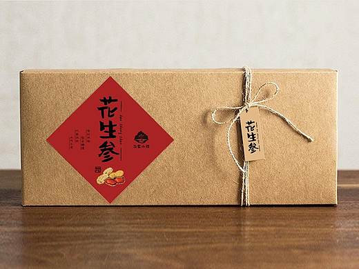 花生参复古包装设计