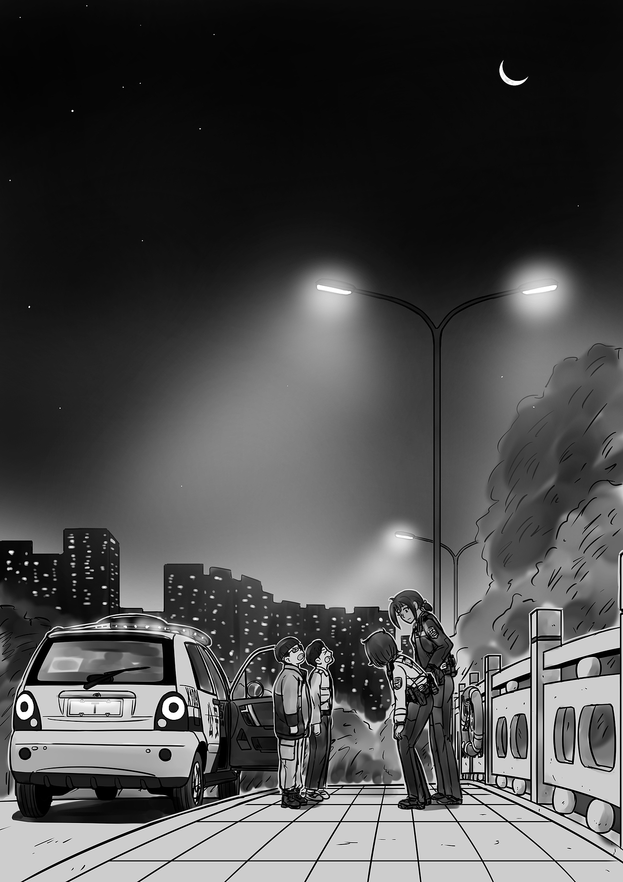 《警花日記》20集（圖ZMjgwNDIxNzUy） - 中/長(zhǎng)篇漫畫 - 站酷設(shè)計(jì)師聶宇宙原創(chuàng)素材 - 站酷ZCOOL