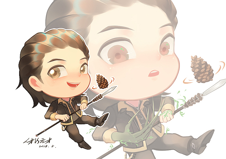 假面骑士铠武 q版挂件图