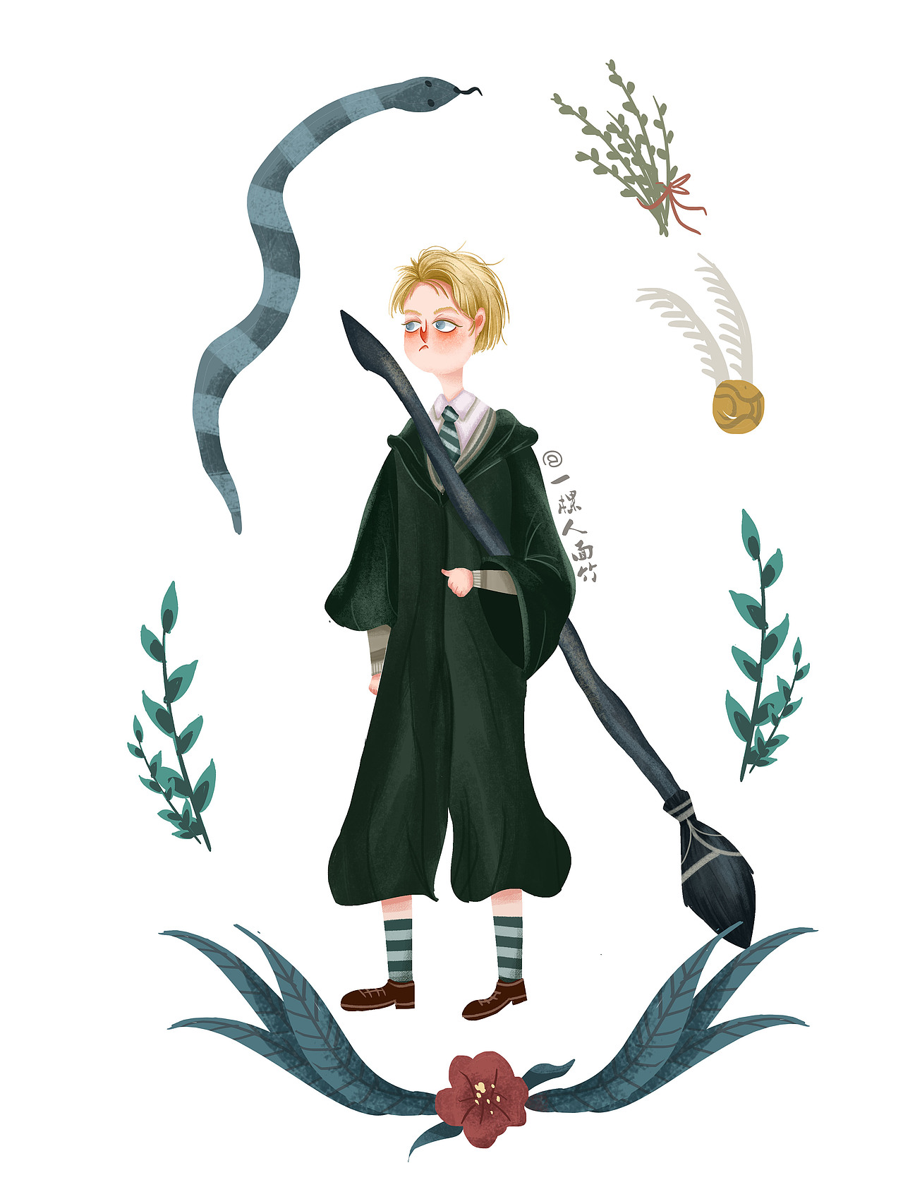 哈利波特马尔福