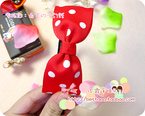 小霞手工 最美的一句话 DIY 蝴蝶结 发夹 发箍拍摄辑（图ZNjUxNTUy） - 其他摄影 - 站酷设计师最美的一句话原创素材 - 站酷ZCOOL