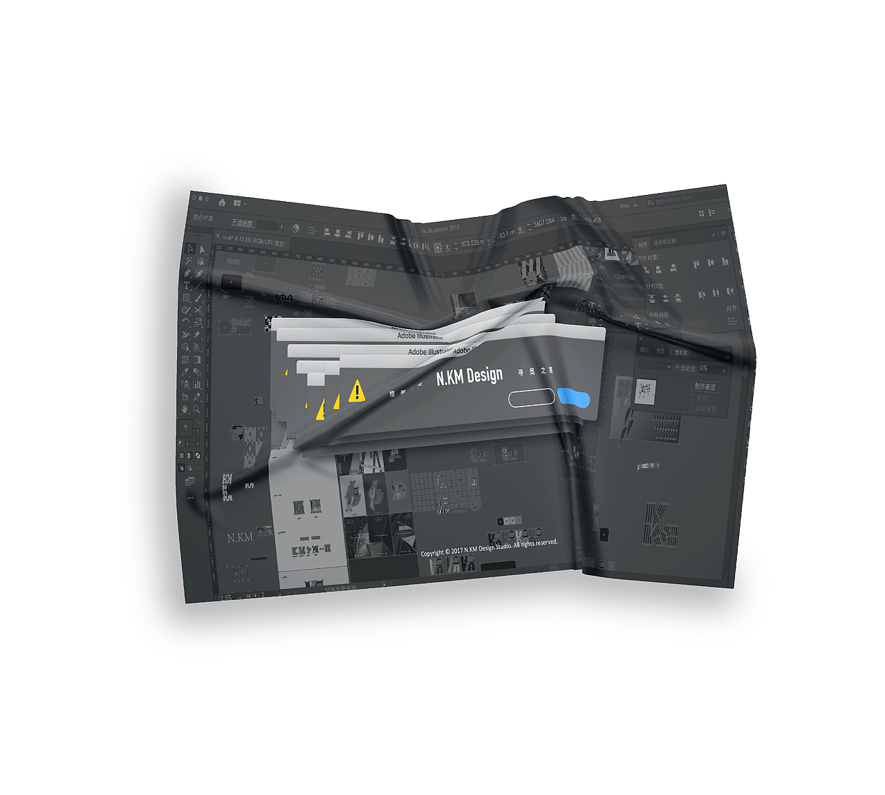 慨觅文化创意有限公司品牌(升级)视觉设计（图ZMTk2NDY5NDky） - 品牌 - 站酷设计师NKMDesign原创素材 - 站酷ZCOOL