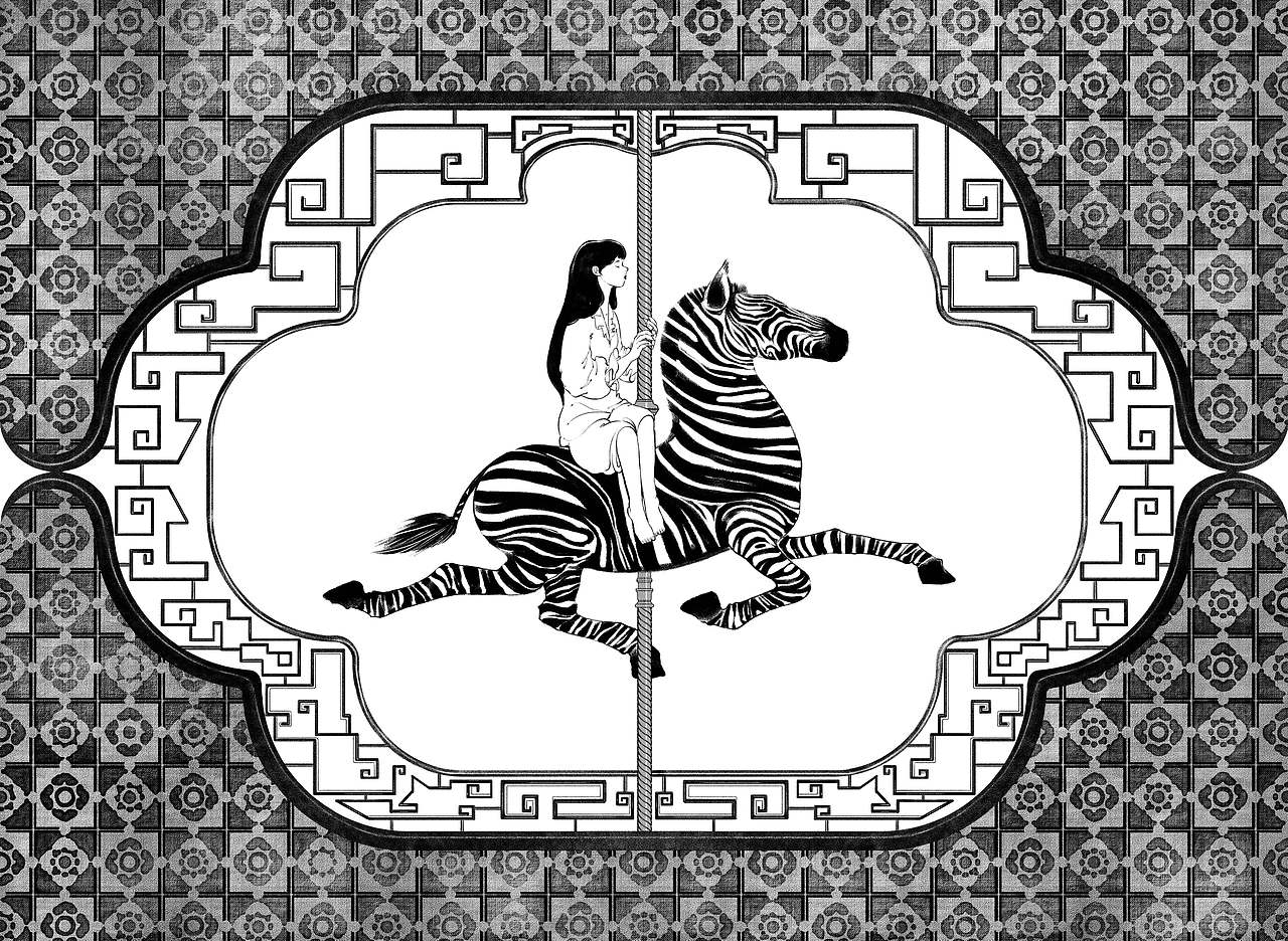 《蝴蝶与斑马》（图ZMjc4NTAzNjE2） - 绘本 - 站酷设计师苏朴sope原创素材 - 站酷ZCOOL