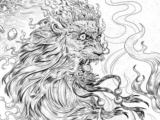 龙门守护(个人主页-ZNTcxMDAzNzI=) - 新锐潮流插画 - 站酷设计师安贤杰啊原创素材 - 站酷ZCOOL