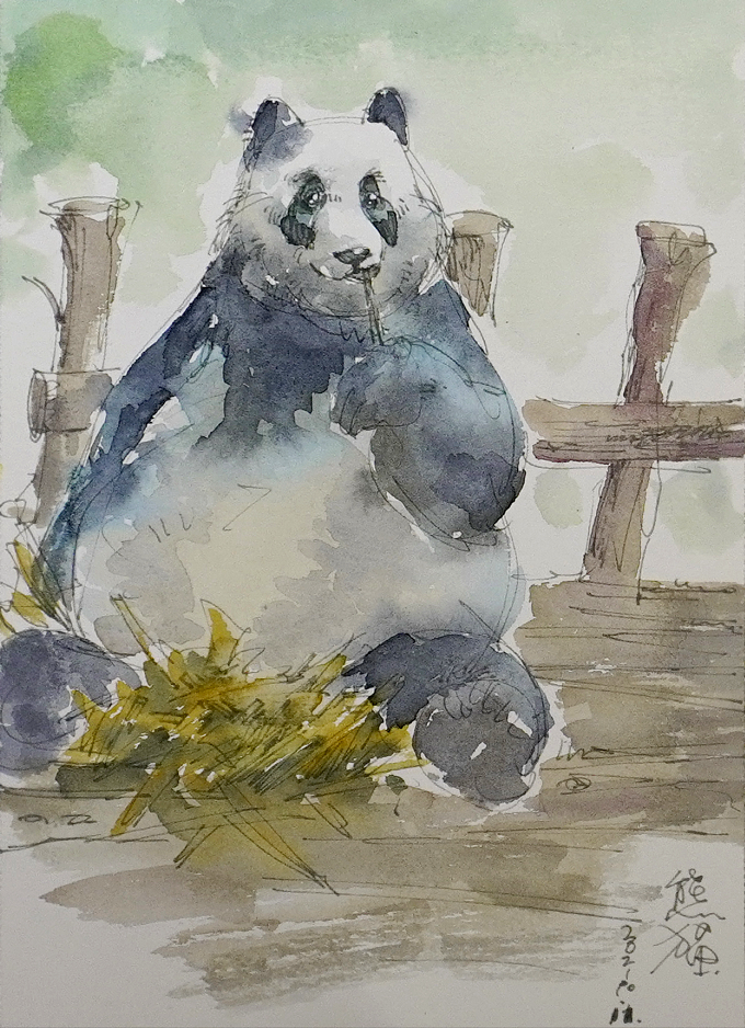 2021年水彩作品总结